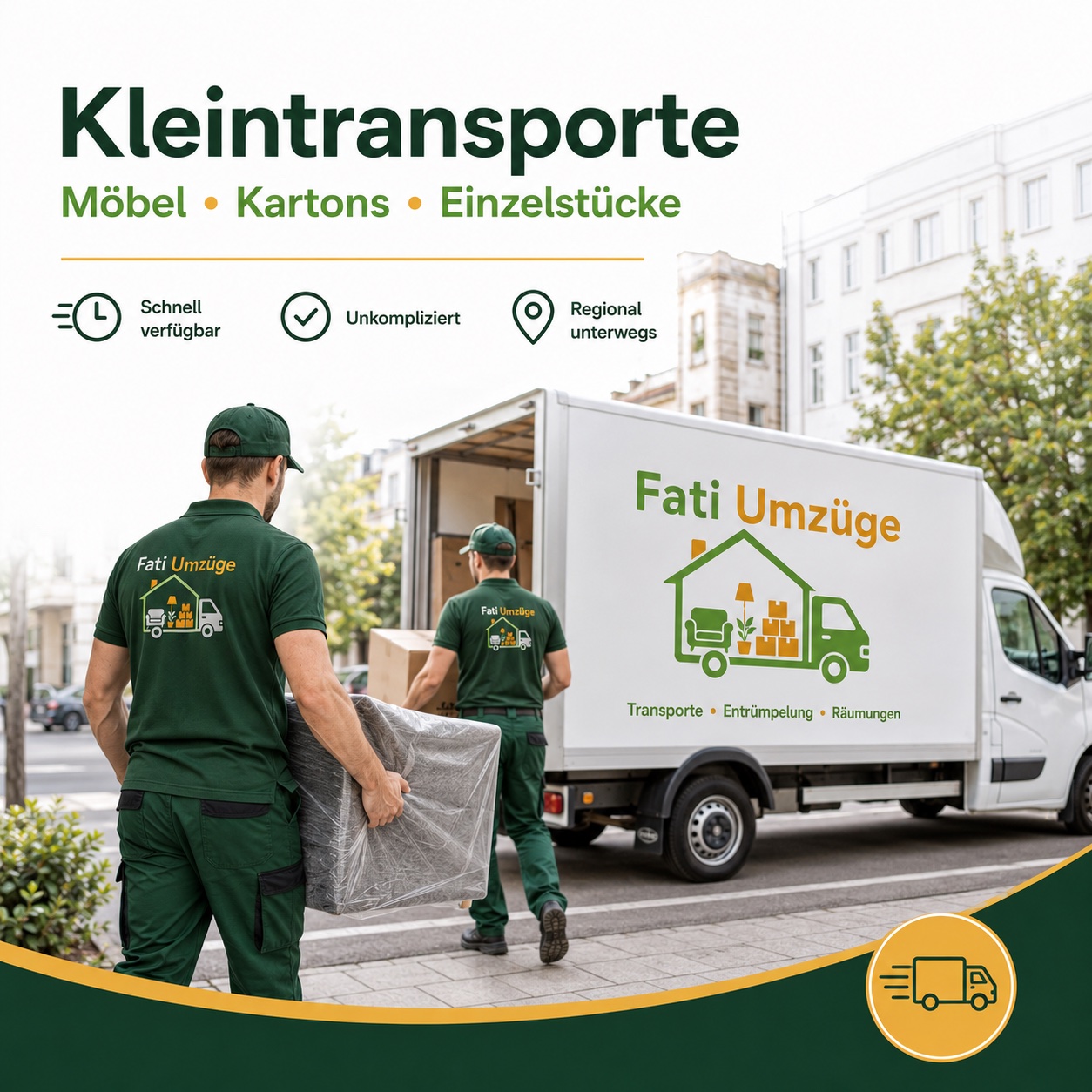 Fati Umzüge Kleintransport mit Transporter